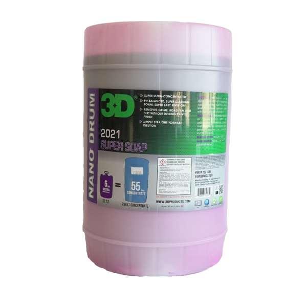 3D Super Soap Super Ultra Concentrated Ph Balanced 6 Gallon