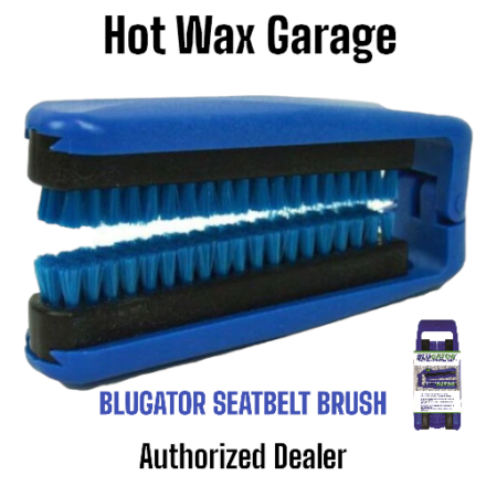 Seatbelt cleaning brush. blugator seatbelt