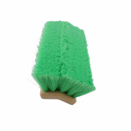 BI-LEVEL FOUNTAIN TRUCK/VAN/RV WASH BRUSHES•PROFESSIONAL (GREEN NYLON) Automotive Body Wash and Tire Brushes