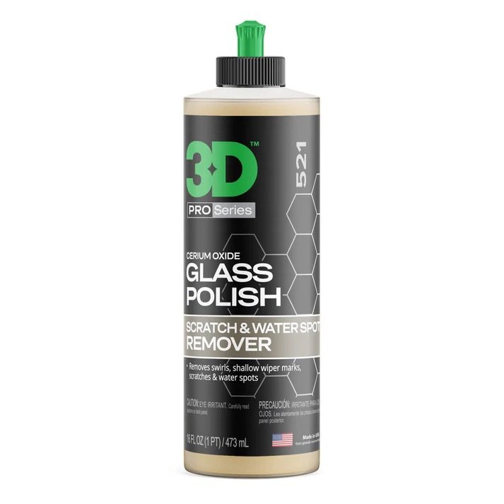 3D Glass Polish Cerium Oxide Scratch & Spot Remover 1 3D Glass Polish Cerium Oxide Scratch & Spot Remover
