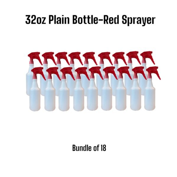 Heavy Duty Chemical Resistant Spray Bottles - 32oz - Image 2